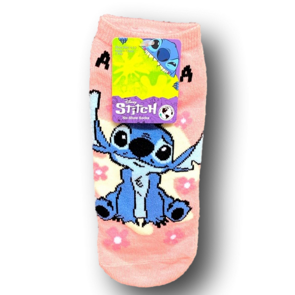 Disney Accessories - 3/$20 Lilo & Stitch "Aloha" Funny Novelty No-Show Socks - Brand New